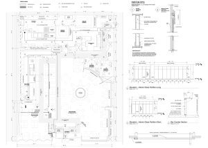 Restaurant permit drawing sheet, Philadelphia PA