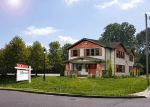 Exterior rendering of Proposed New Residence, Audubon PA (view 1)