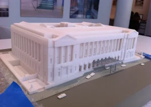 Philadelphia PA 3D printed architectural building model photo (view 1)